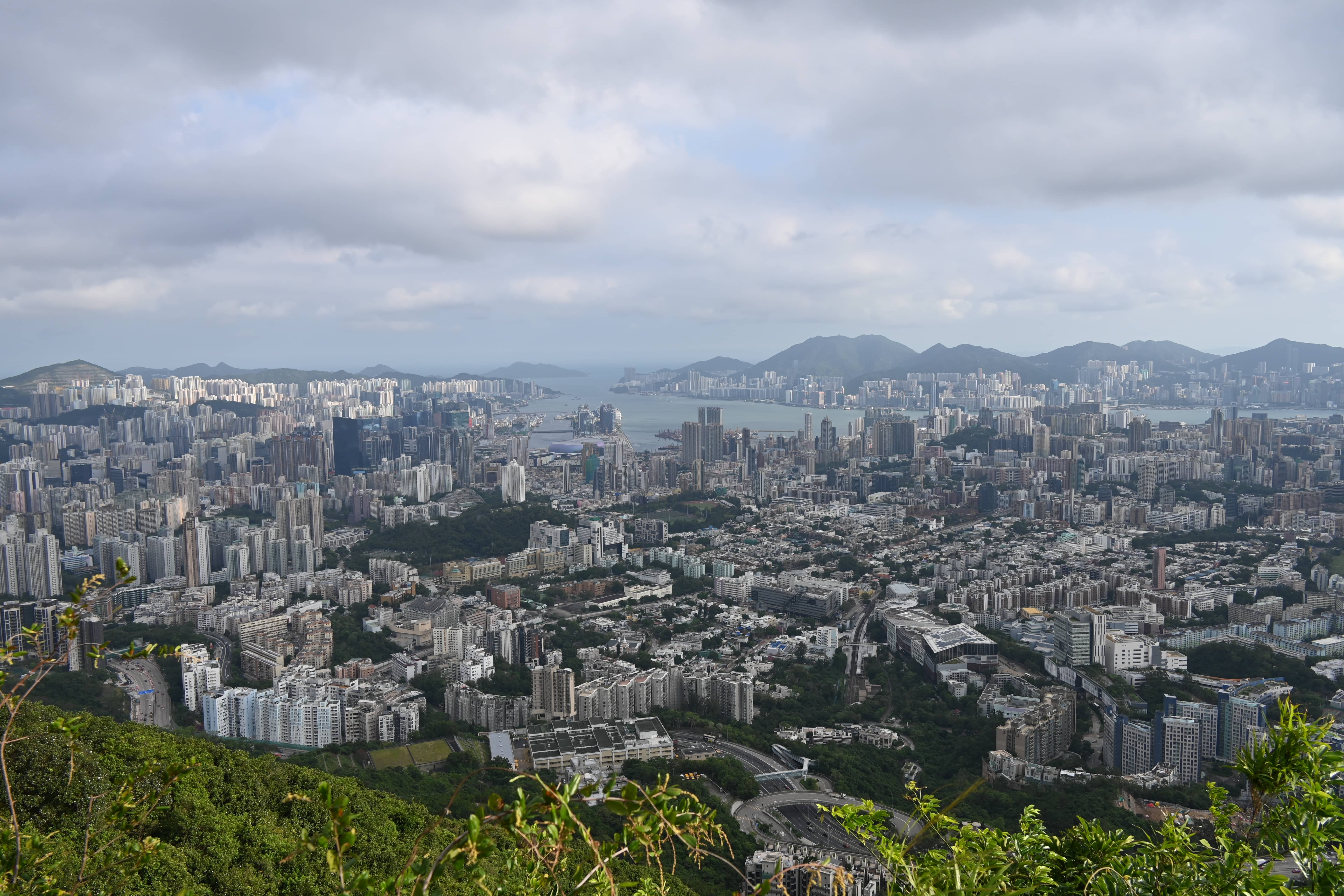 俯瞰九龙区