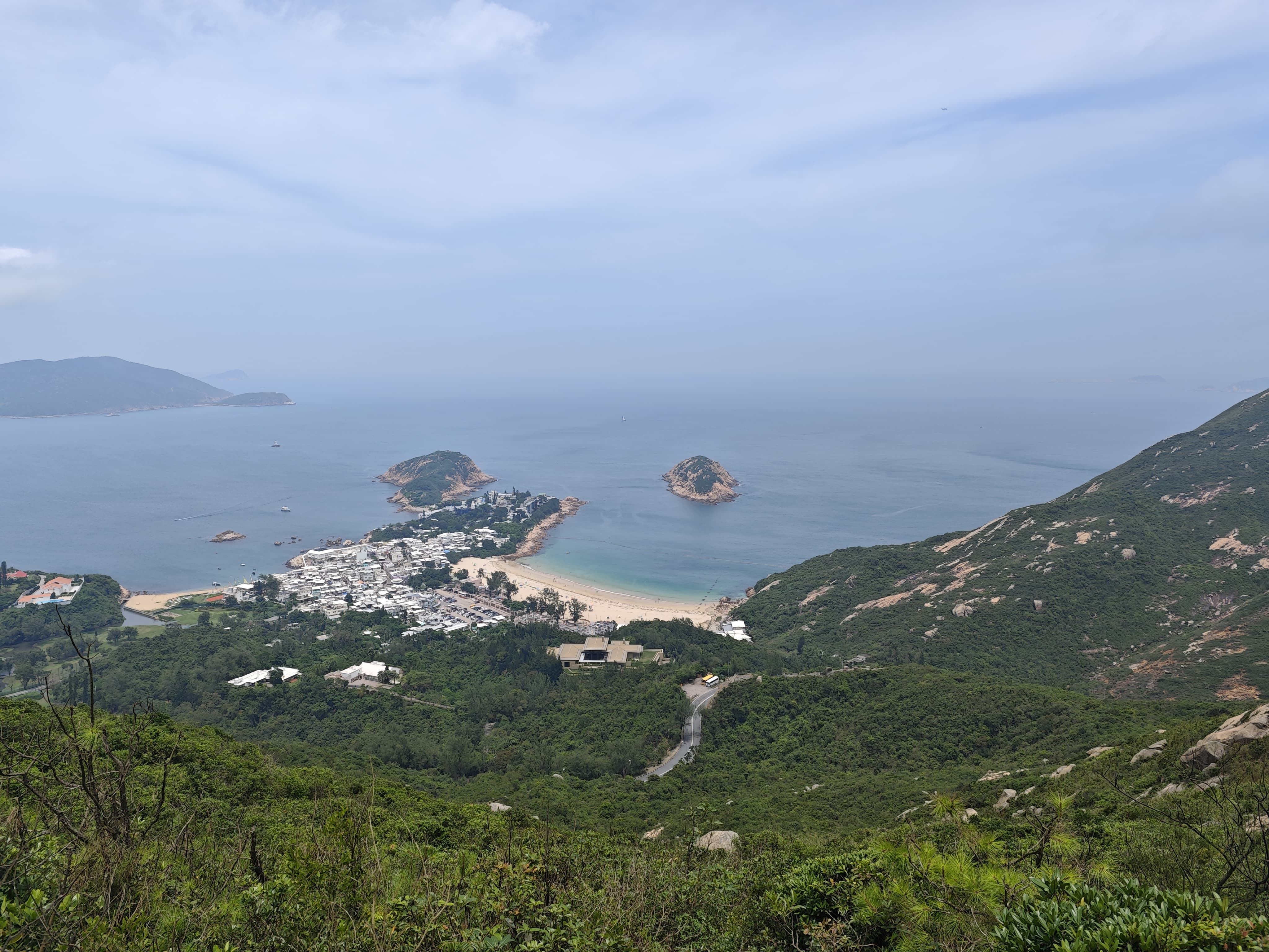 龙脊俯瞰石澳泳滩