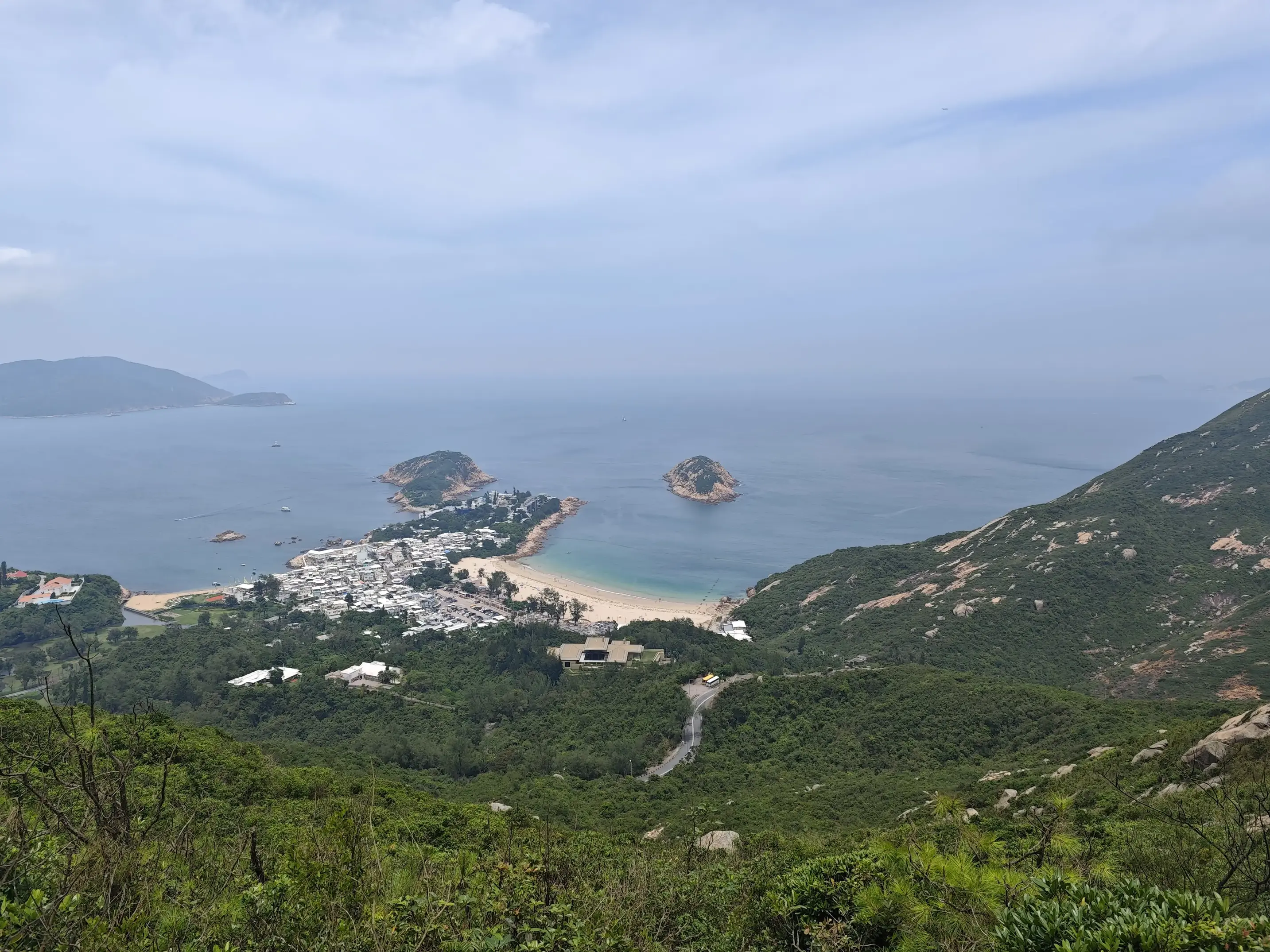 龙脊俯瞰石澳泳滩