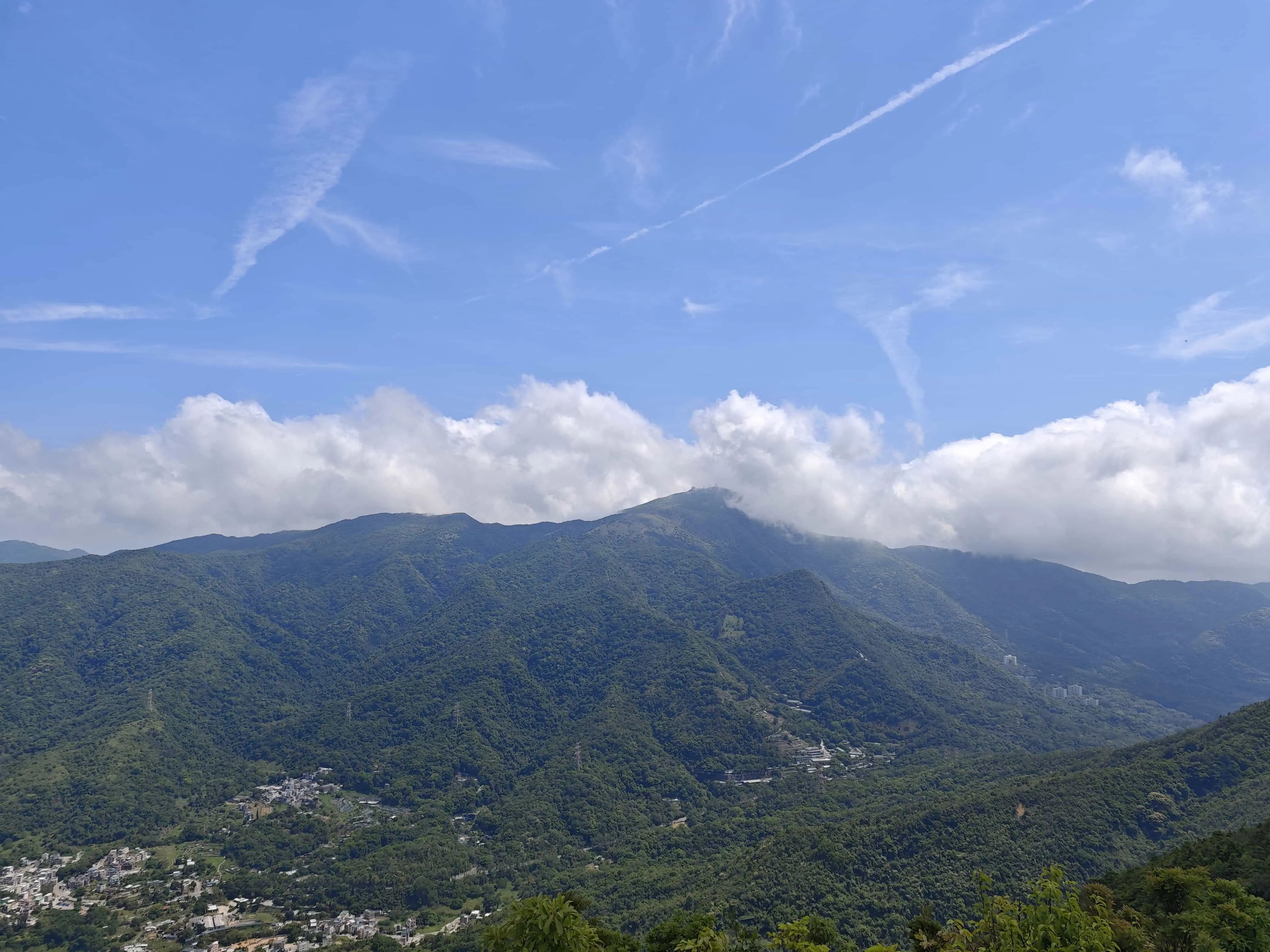 眺望八仙岭郊野公园