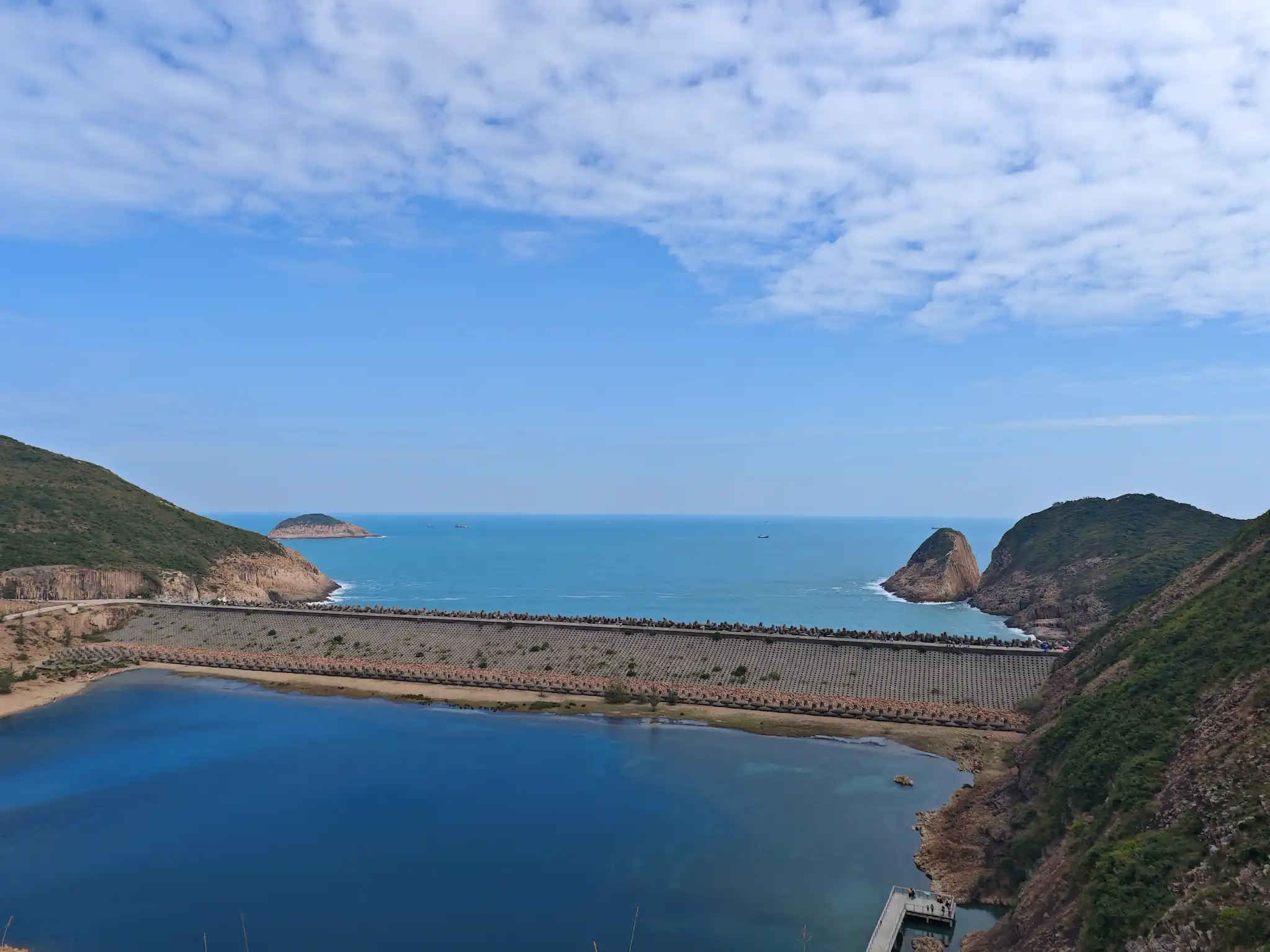 万宜水库东坝海景