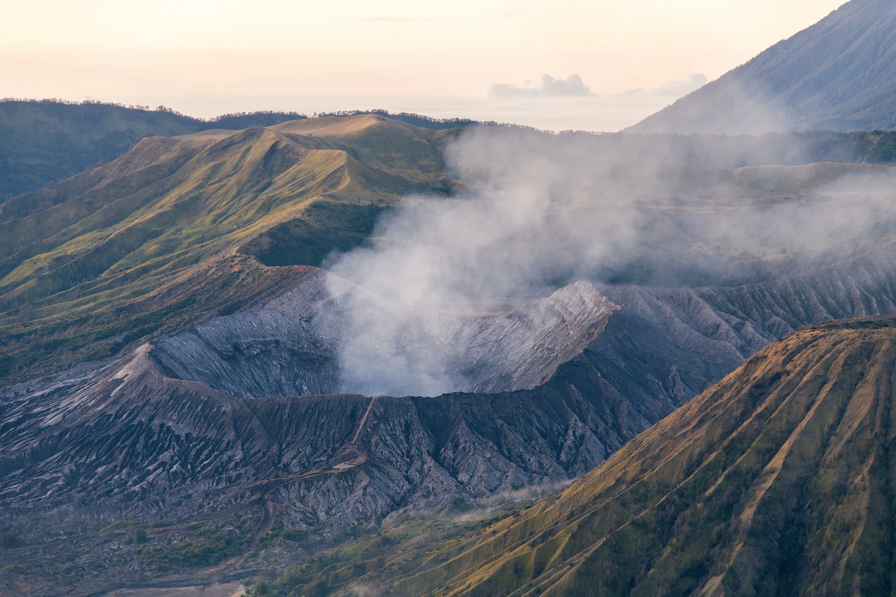 可到达的火山口