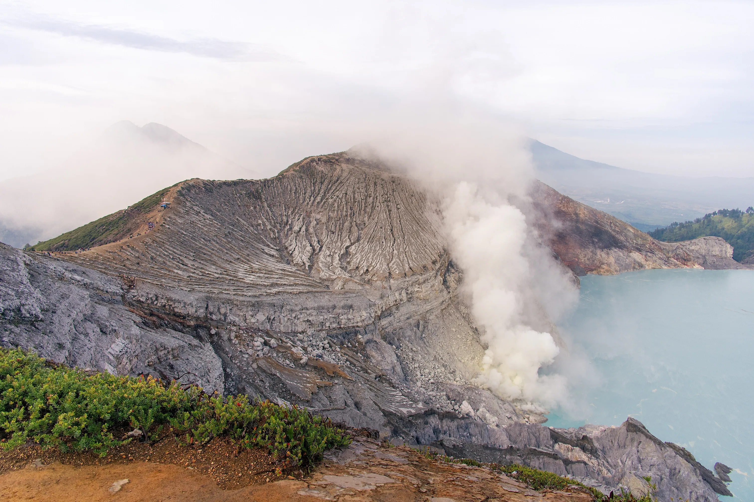 Ijen 火山口